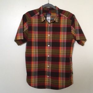 Patagonia ORGANIC COTTON Short sleeve plaid button